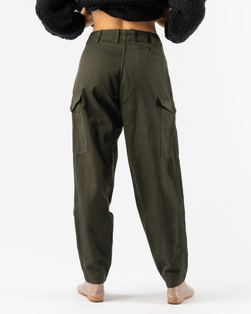 CASEY CASEY Mupo Pant in Dark Khaki