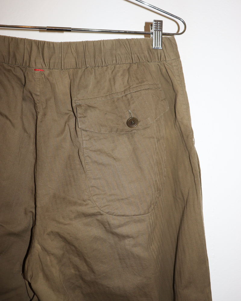 Pre-owned: Casey Casey Woven Trousers in Olive