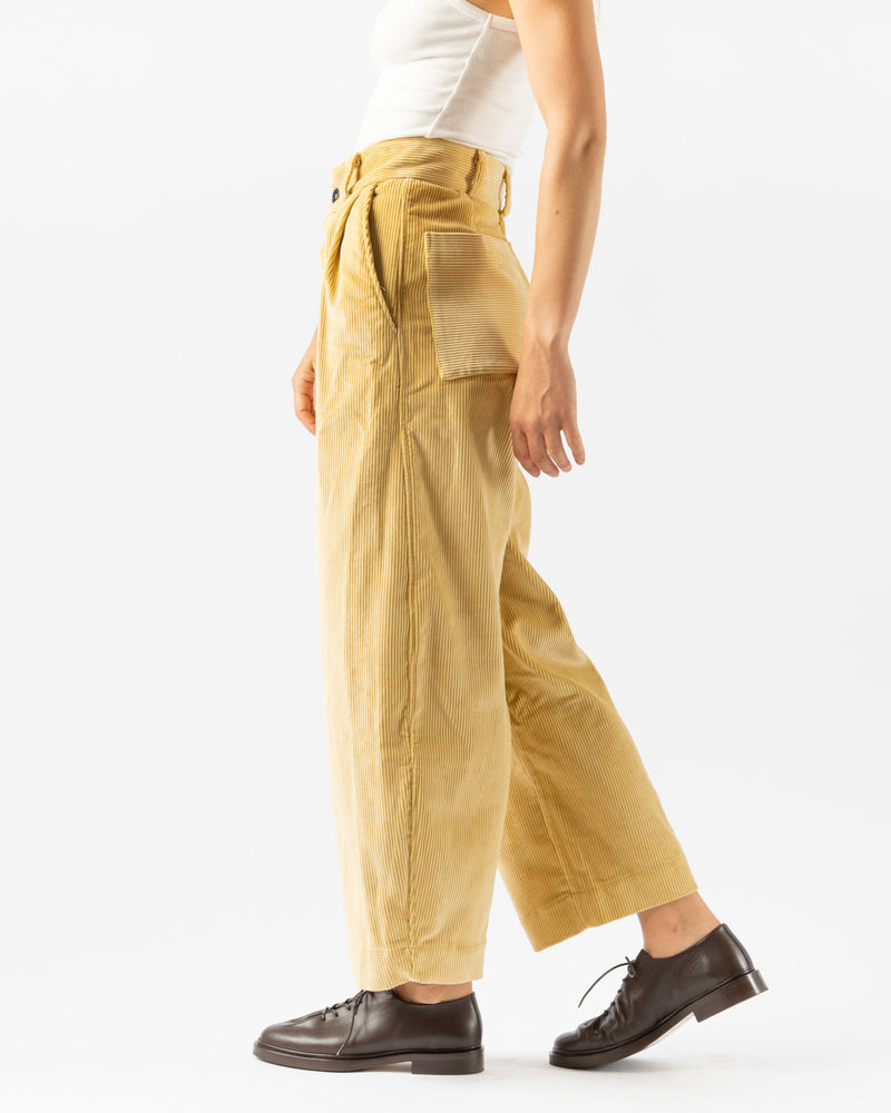 Cawley British Cord Robby Trouser in Light Fawn