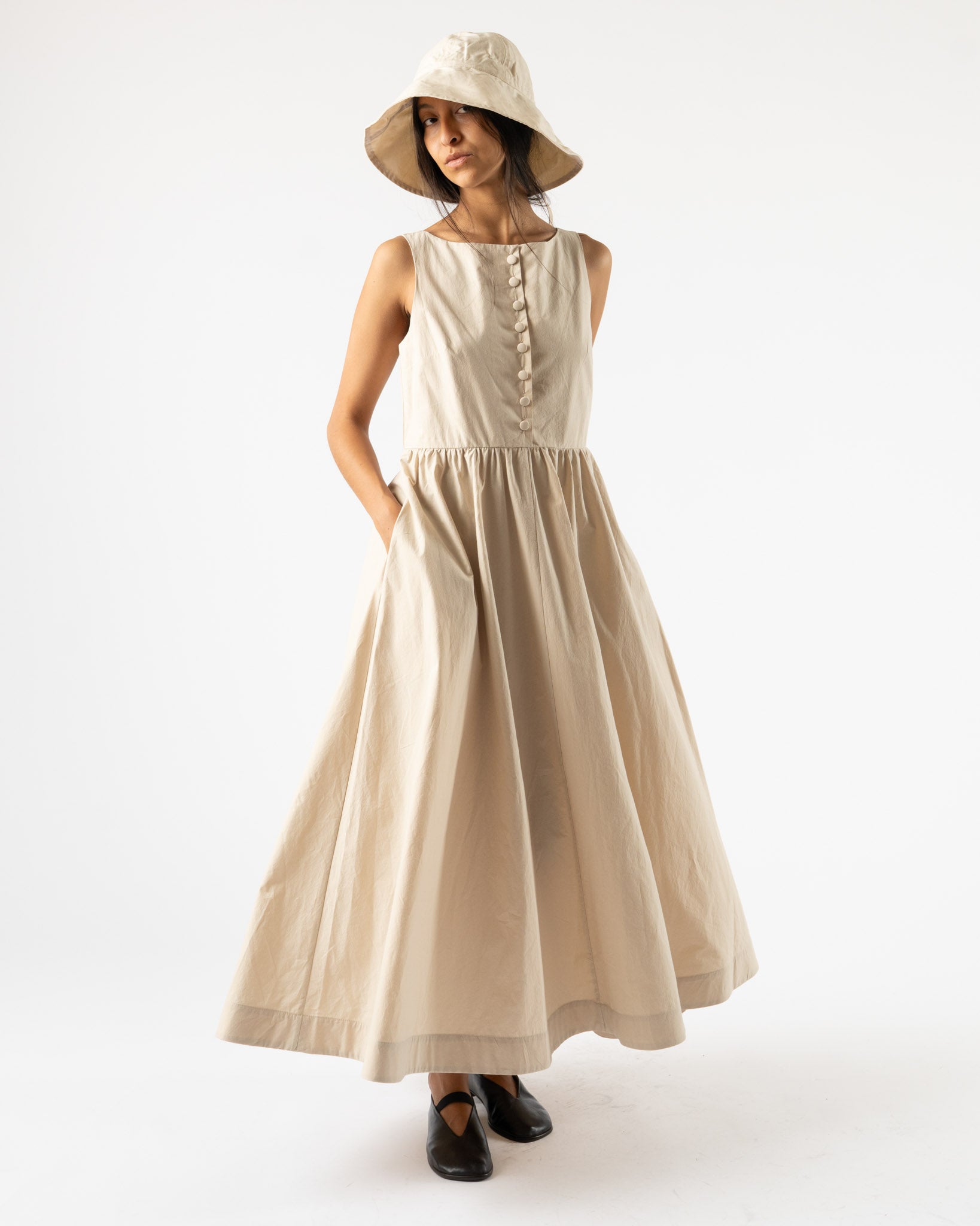 Cawley Henry Dress in Oat