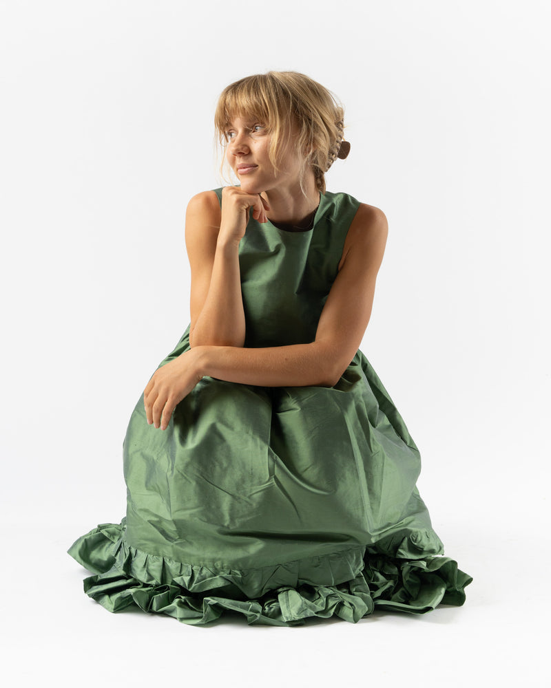 Cawley Genevieve Dress in Fern