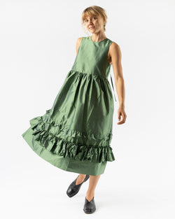 Cawley Genevieve Dress in Fern