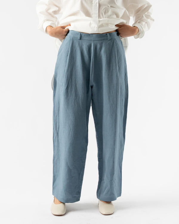 Cawley Georgia Trousers in Washed Blue