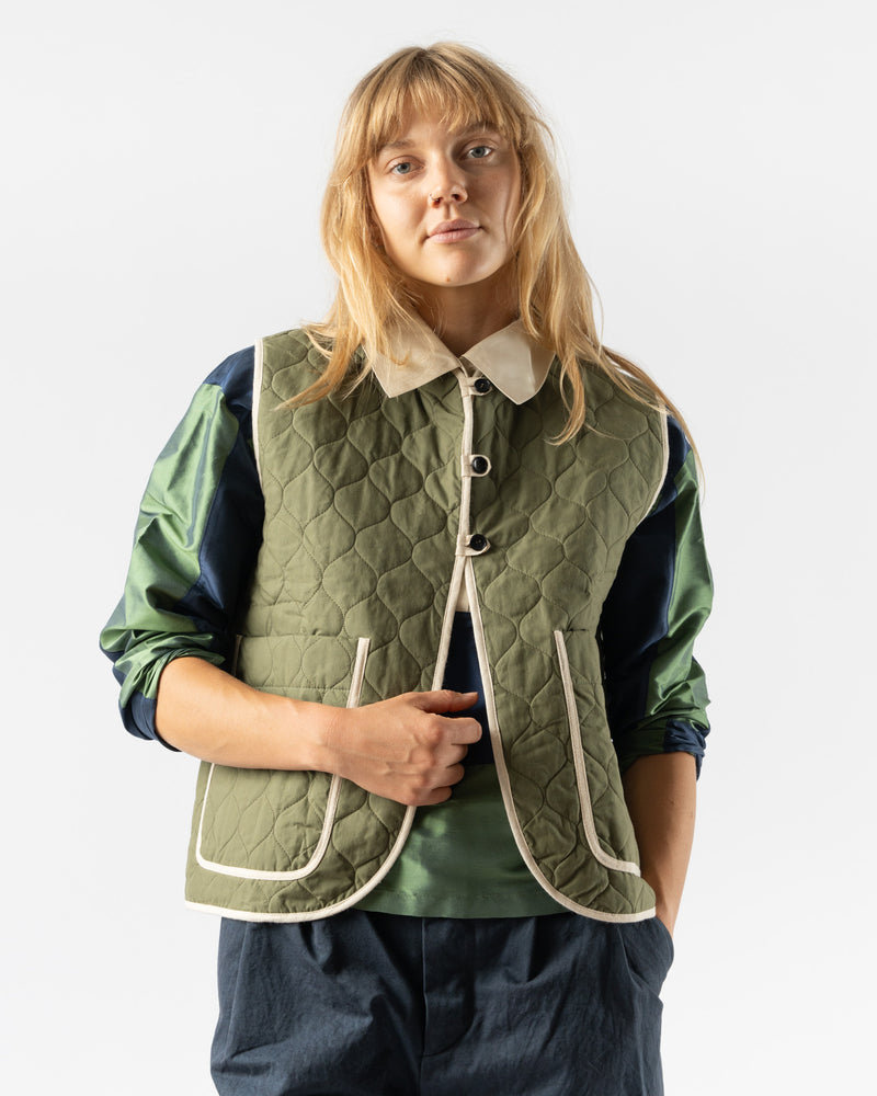 Cawley Imogen Vest in Army