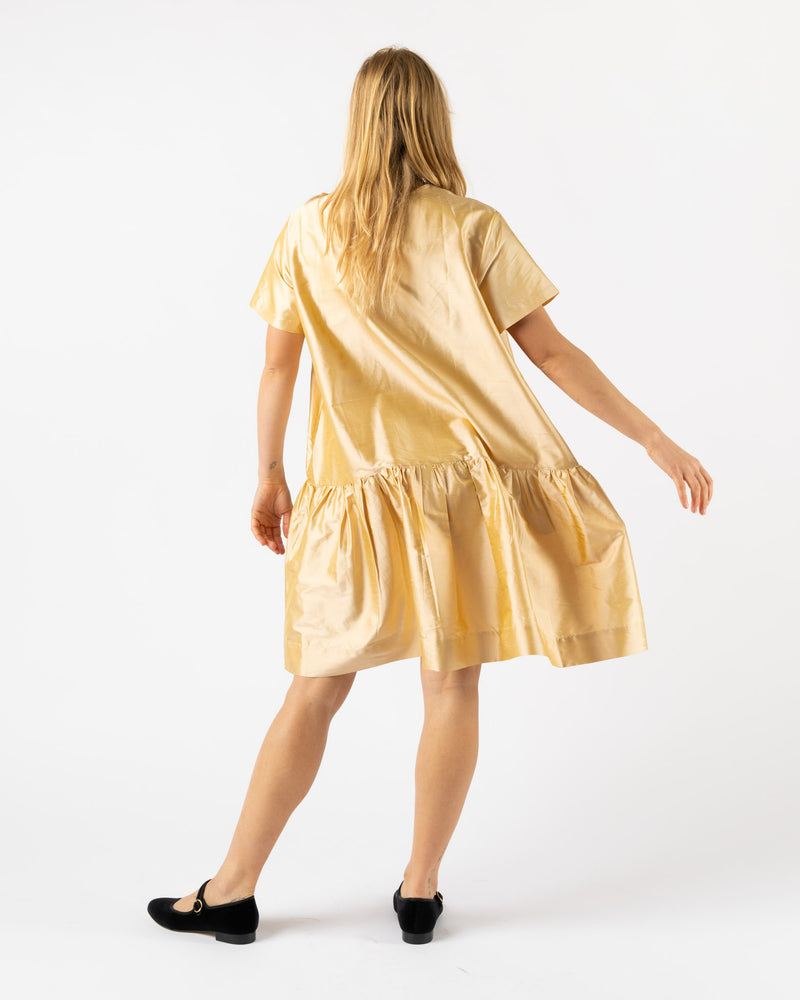 Cawley Maggie Dress in Custard