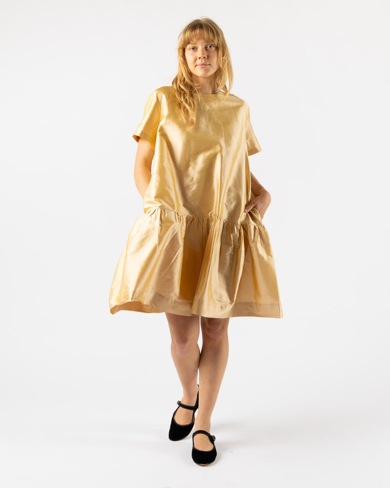 Cawley Maggie Dress in Custard