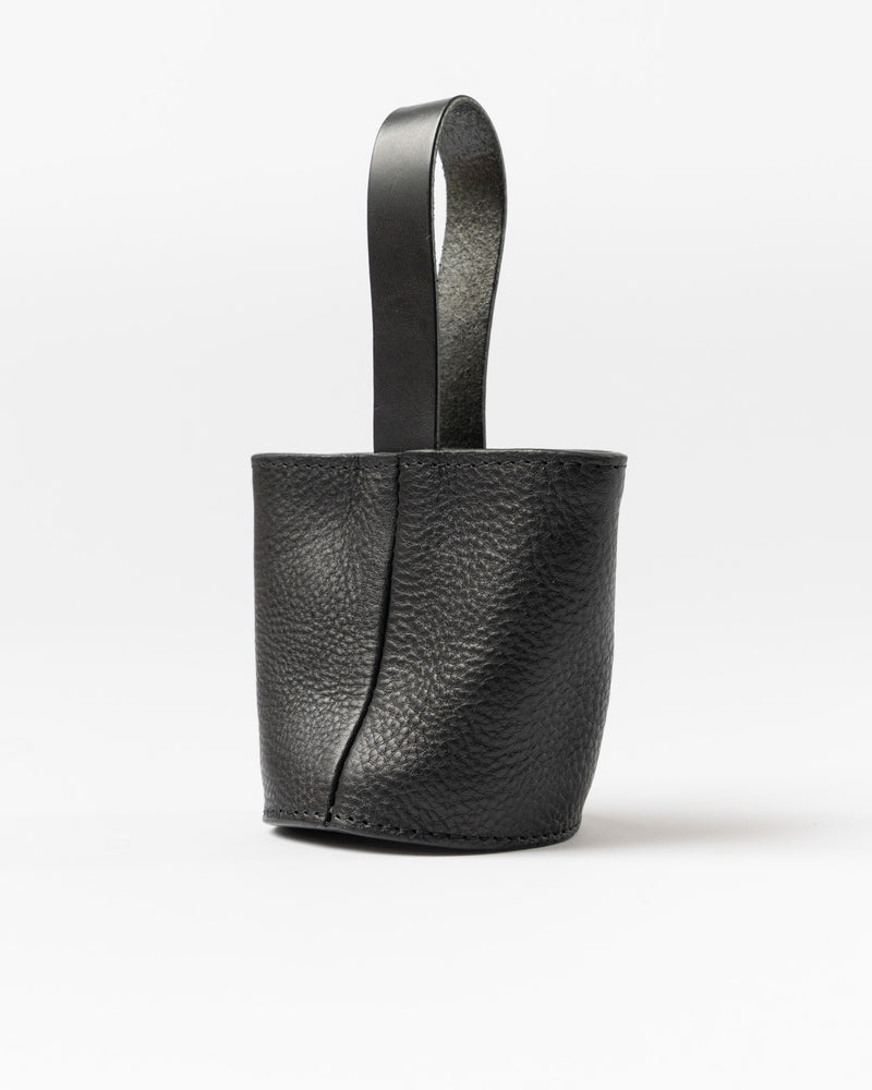 Cawley Mini Bucket Bag in Black