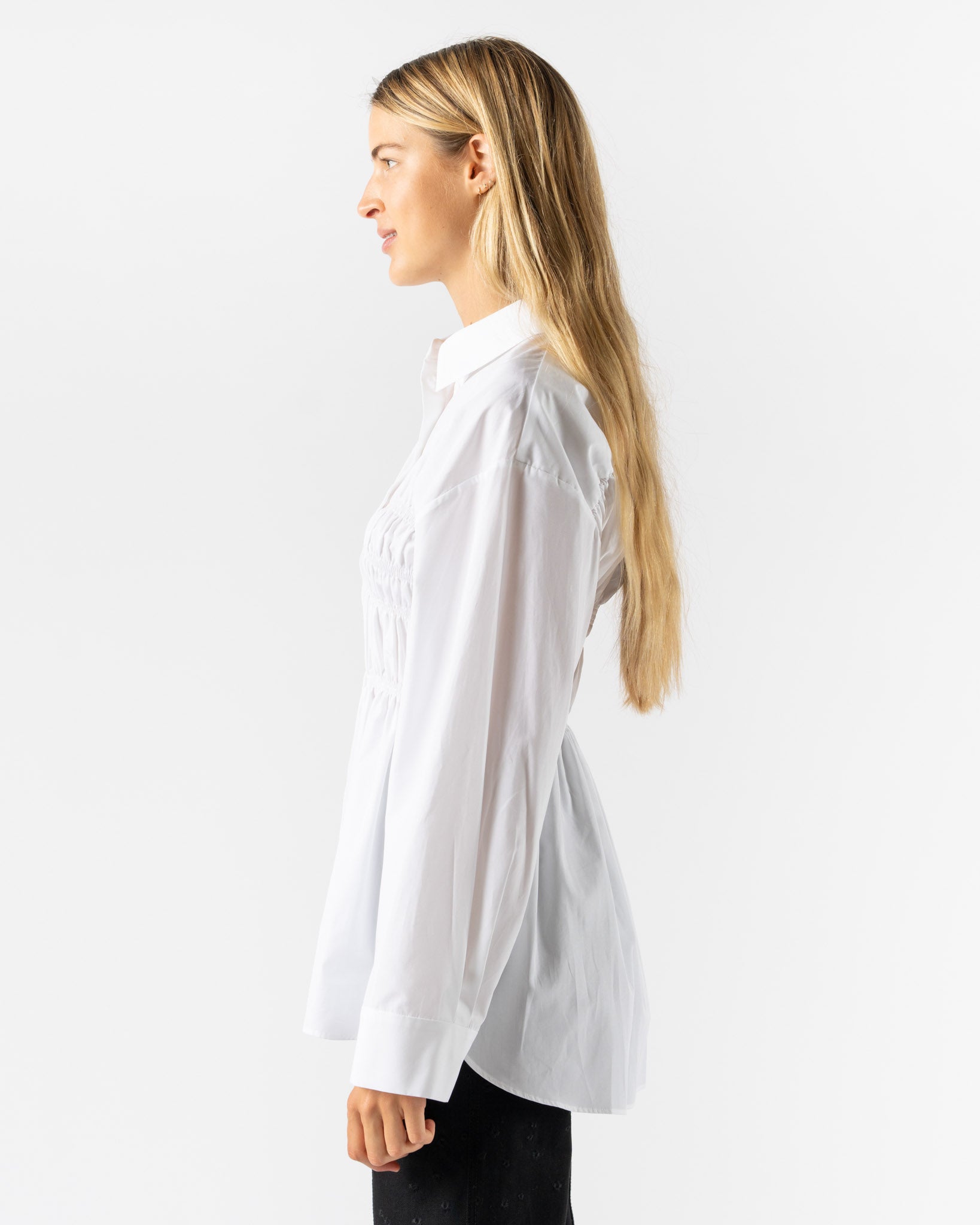 Cecilie Bahnsen Braxton Shirt in White