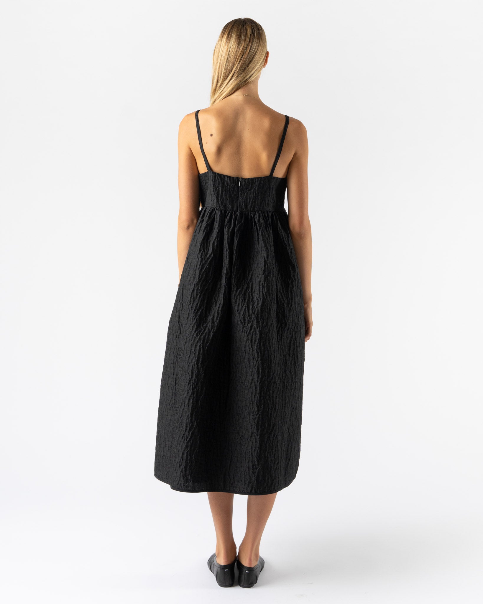 Cecilie Bahnsen Ambra Dress in Black