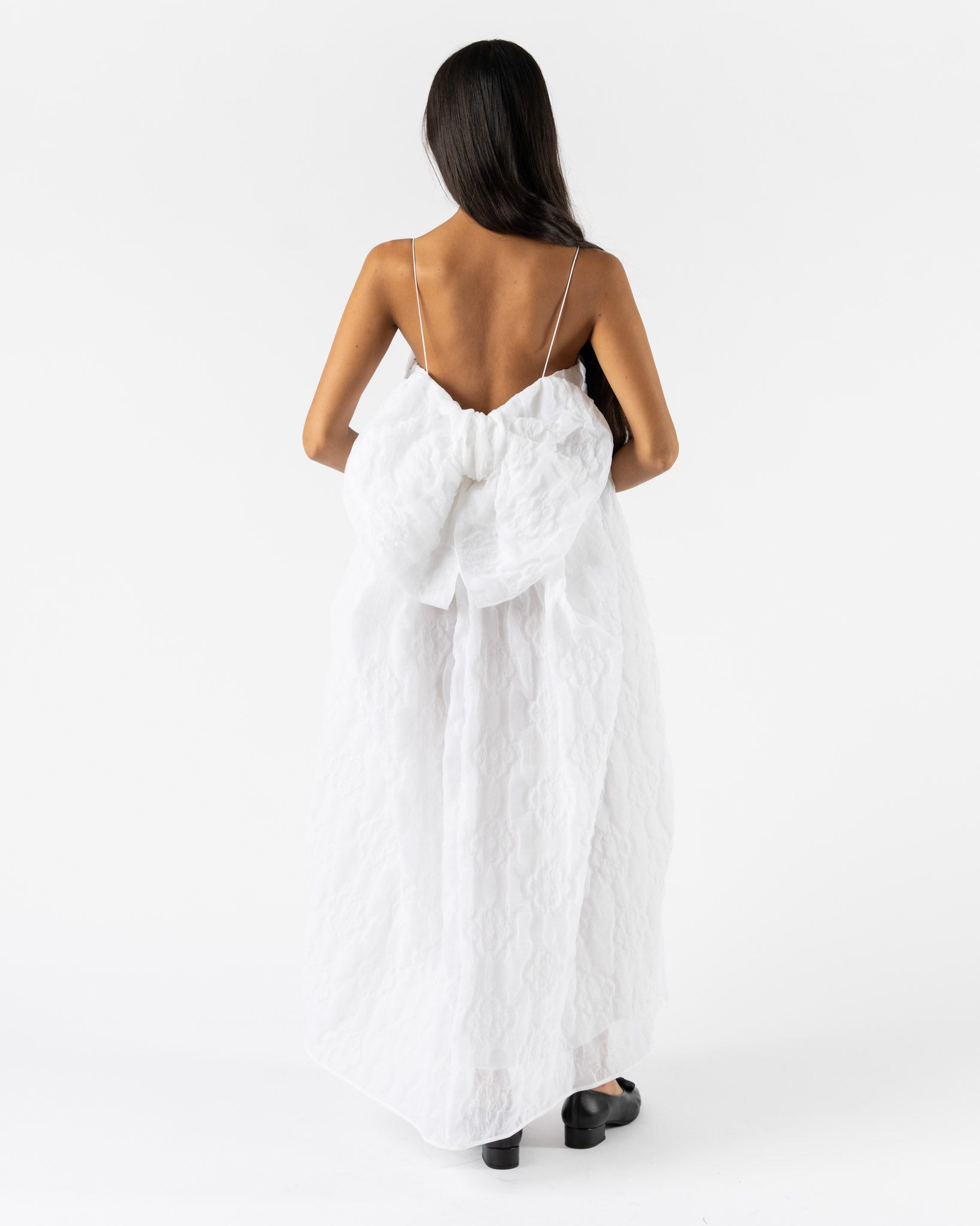 Cecilie Bahnsen Vilma Dress in White
