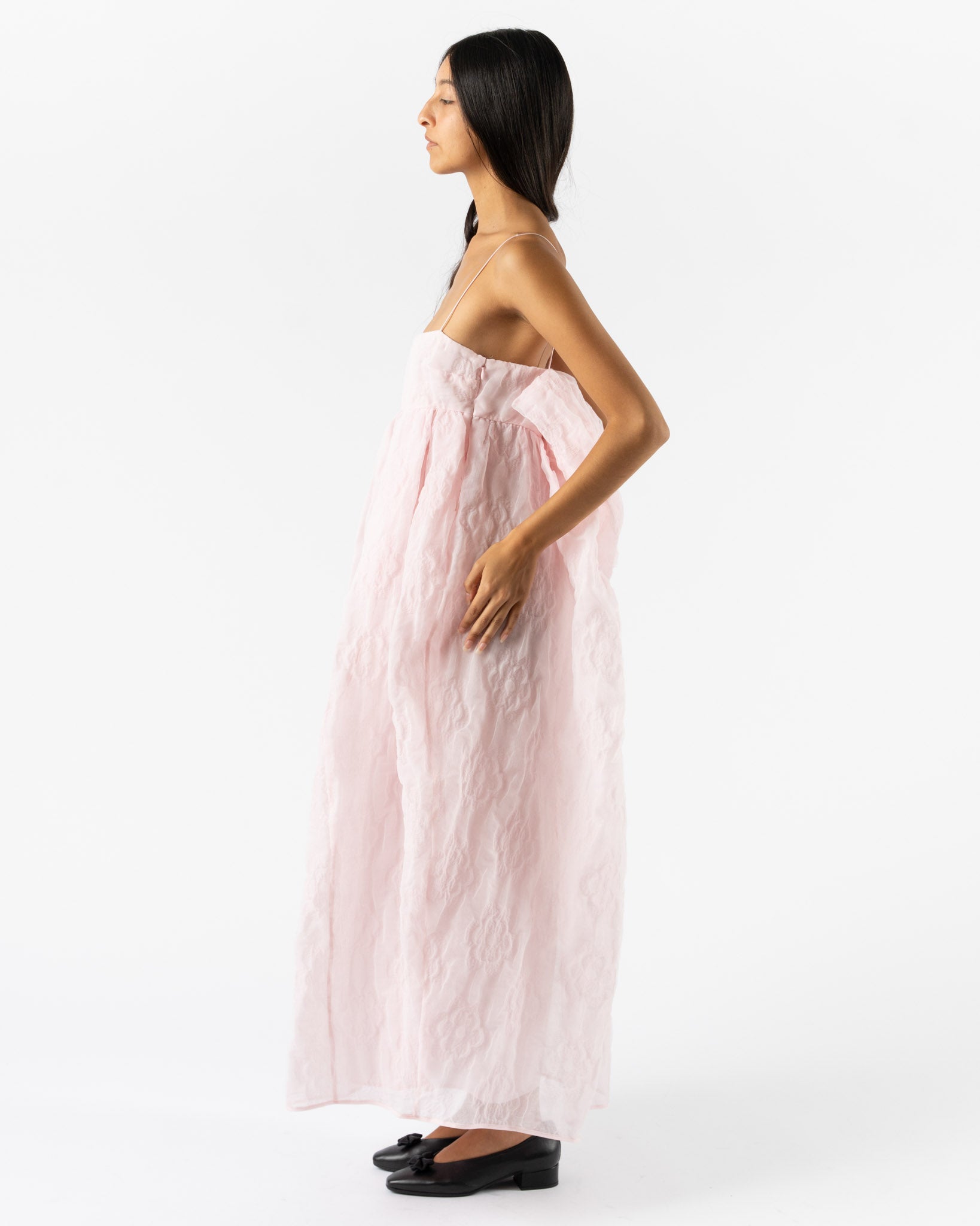 Cecilie Bahnsen Vilma Dress in Pink Curated at Jake and Jones