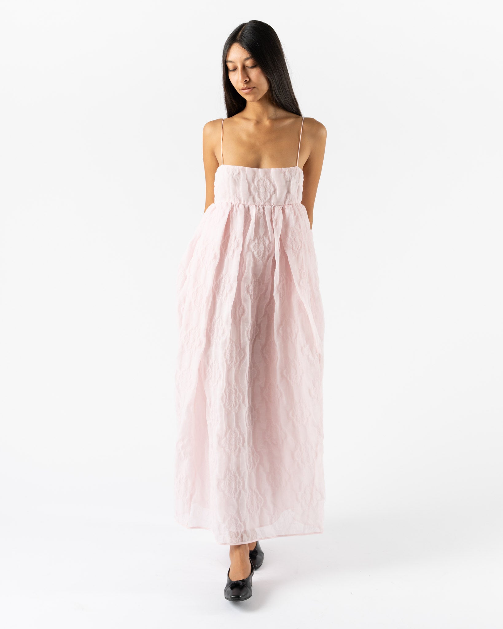 Cecilie Bahnsen Vilma Dress in Pink