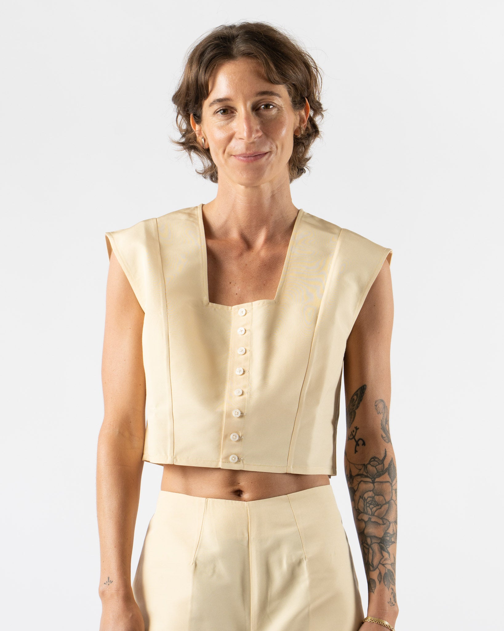 Chelsea Mak Anne Top in Butter