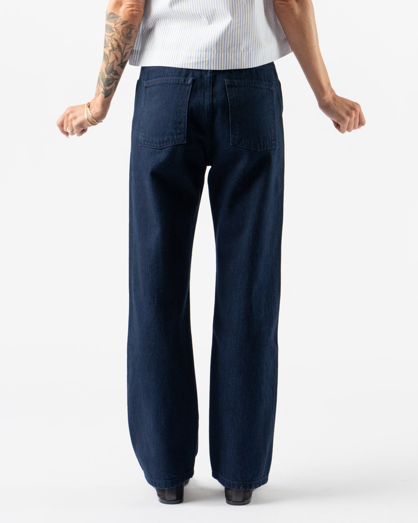 B Sides Plein Jean in Indigo Rinse