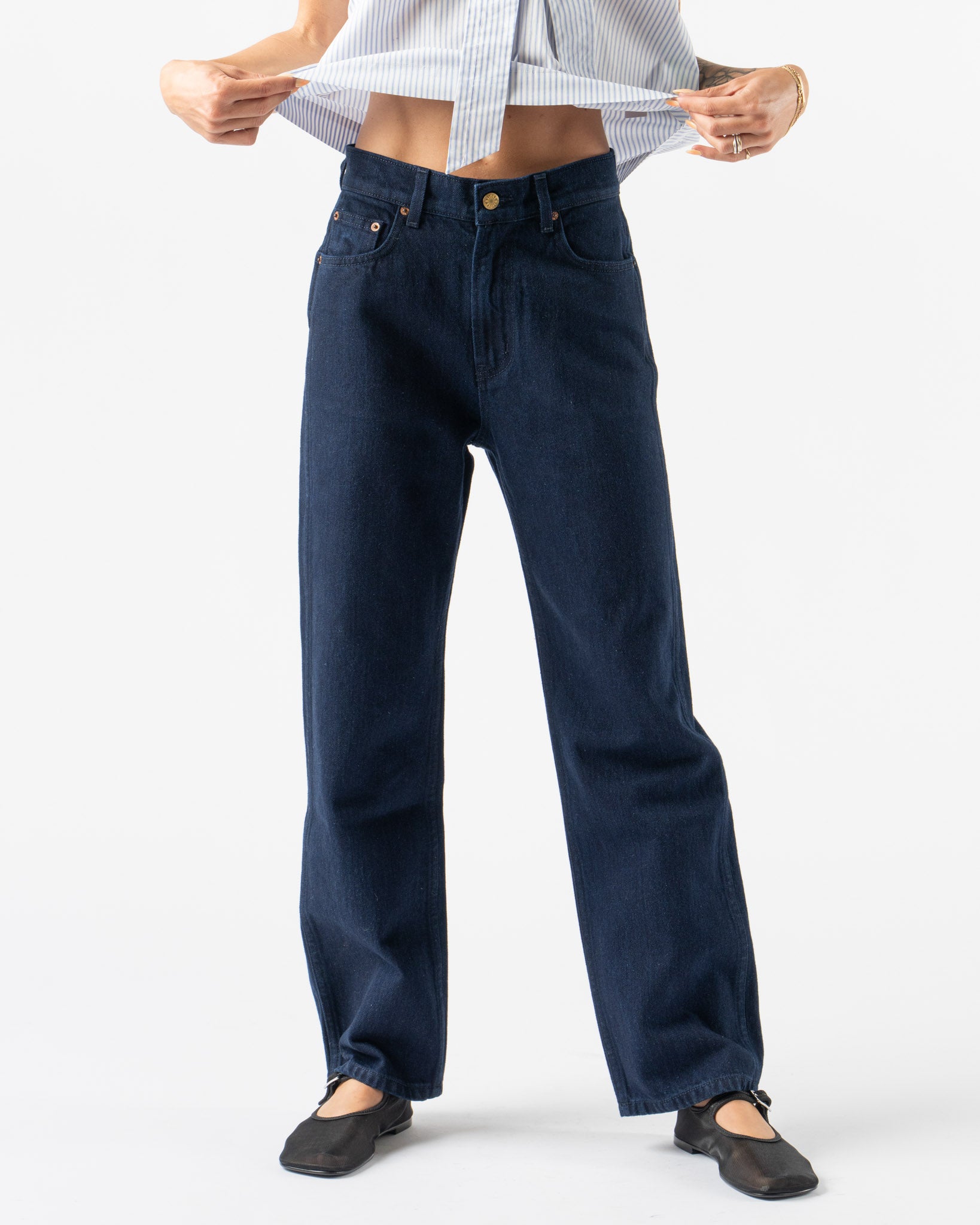 B Sides Plein Jean in Indigo Rinse