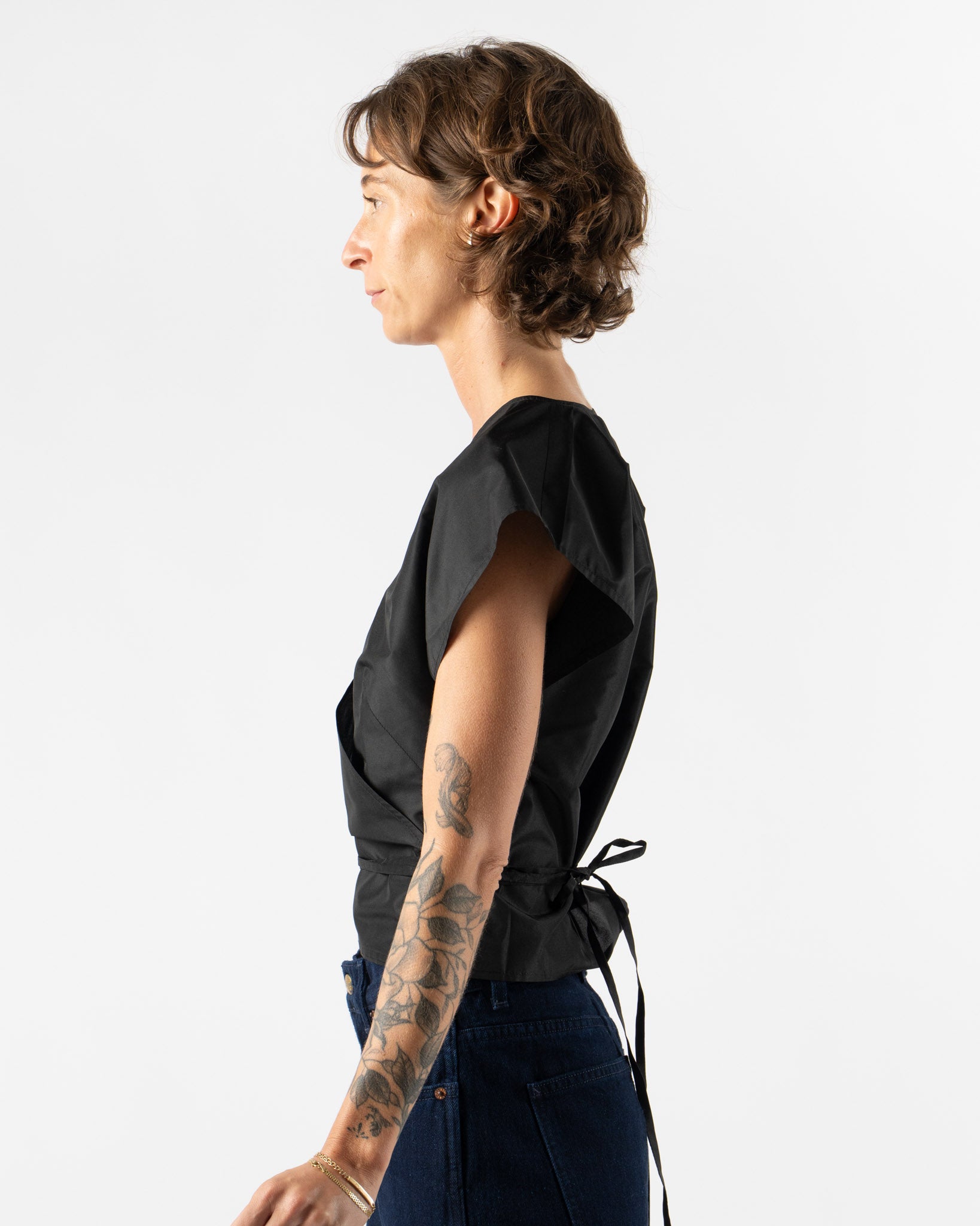 Chelsea Mak Davies Top in Black