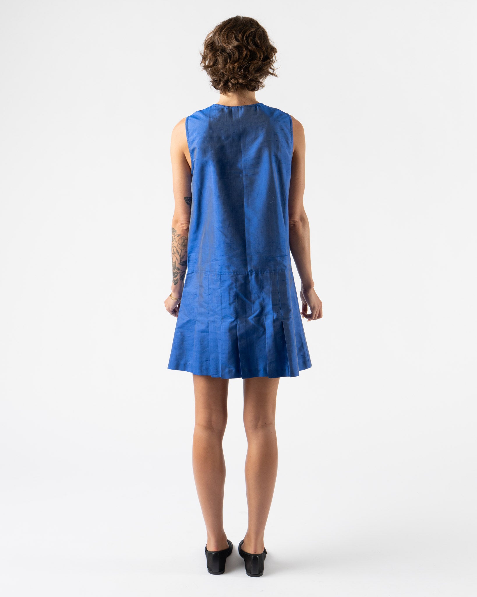 Chelsea Mak Dennis Dress in Cobalt