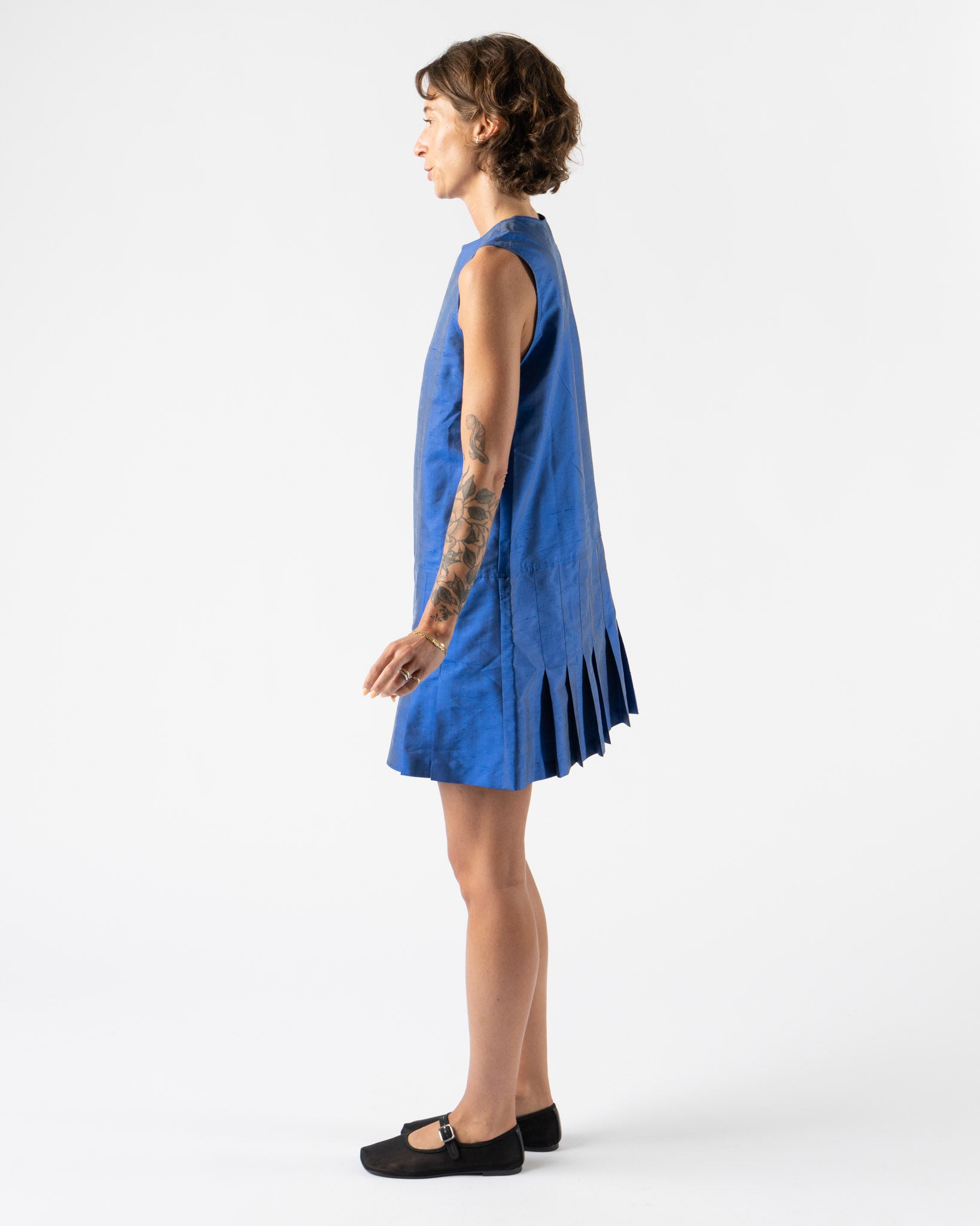 Chelsea Mak Dennis Dress in Cobalt
