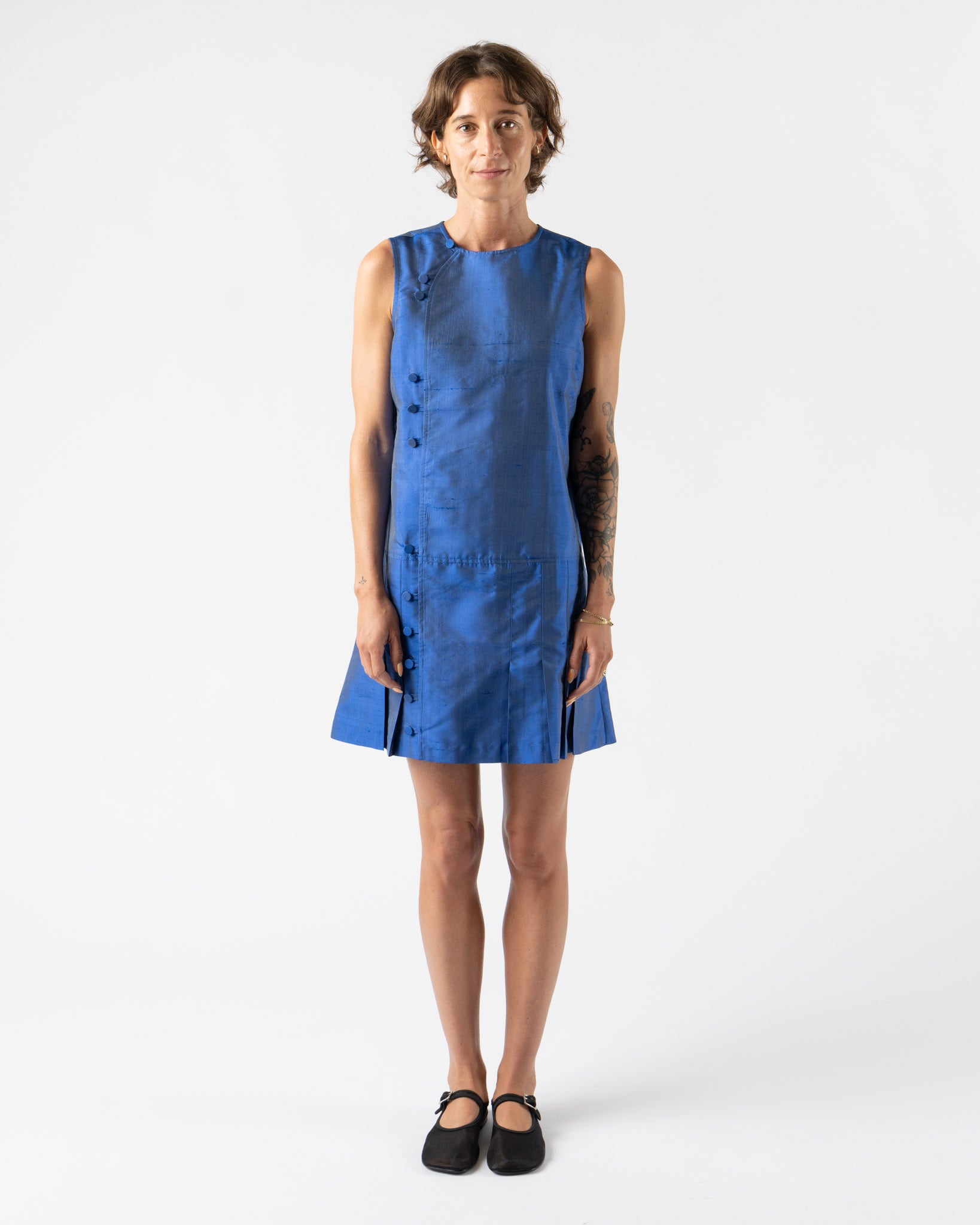 Chelsea Mak Dennis Dress in Cobalt