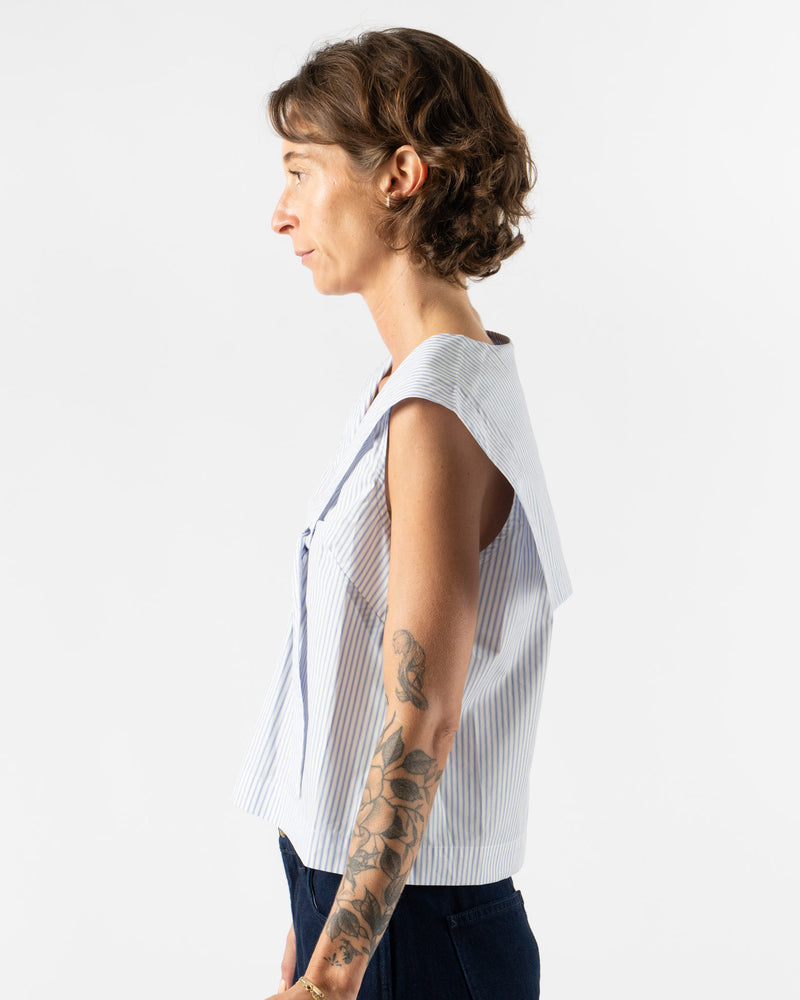 Chelsea Mak Jean Top in Riviera Stripe