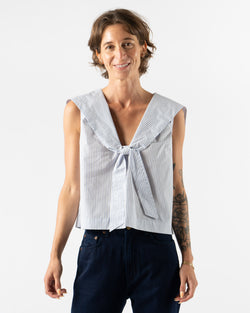 Chelsea Mak Jean Top in Riviera Stripe