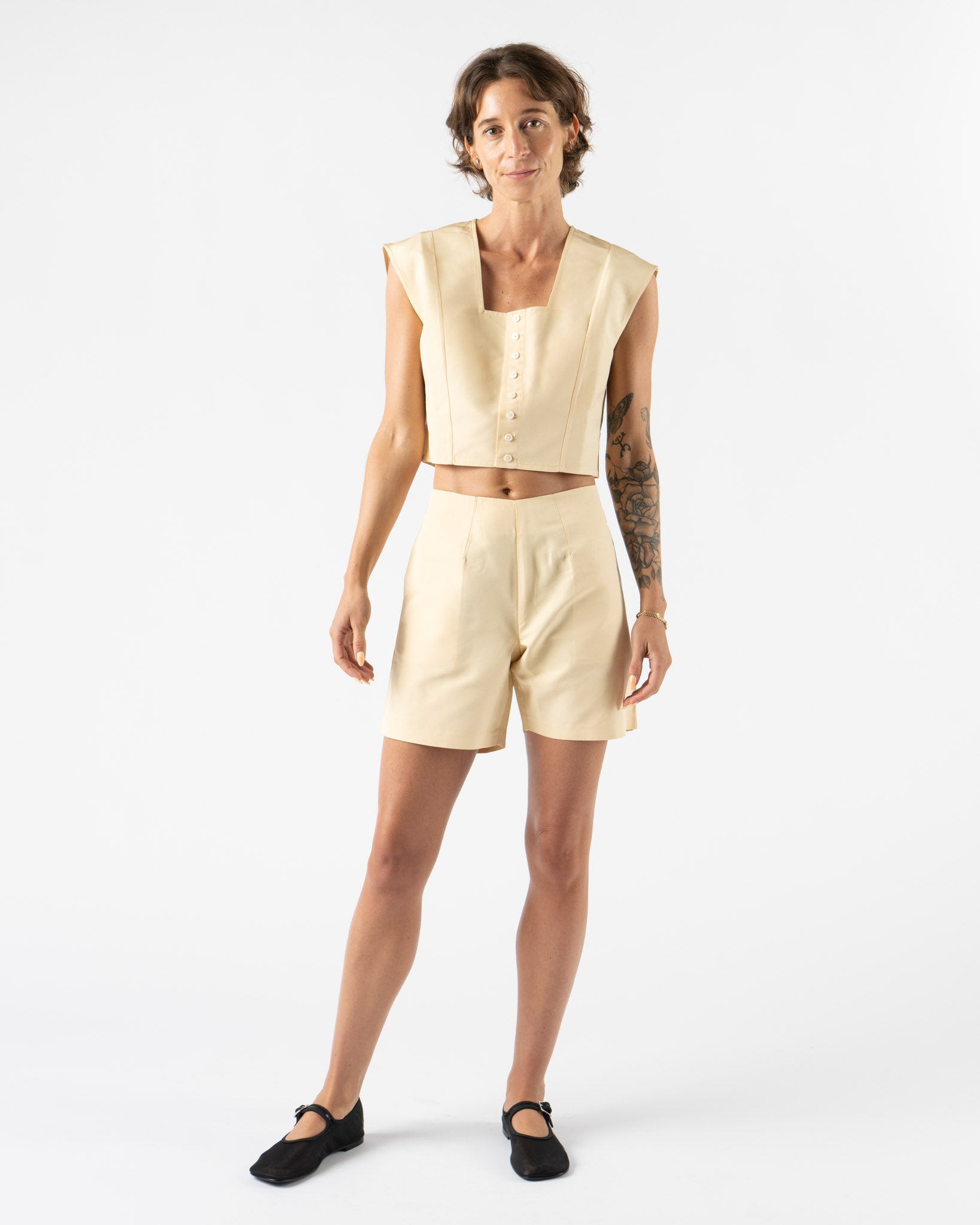 Chelsea Mak Otto Short in Butter