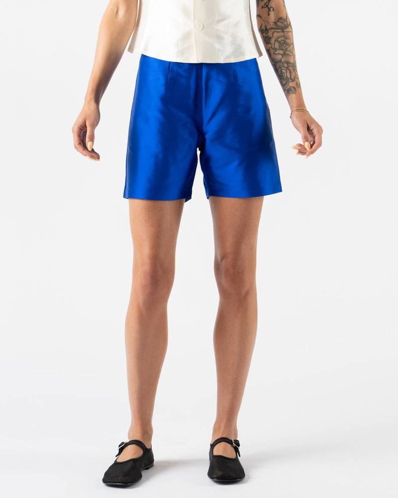 Chelsea Mak Otto Short in Cobalt