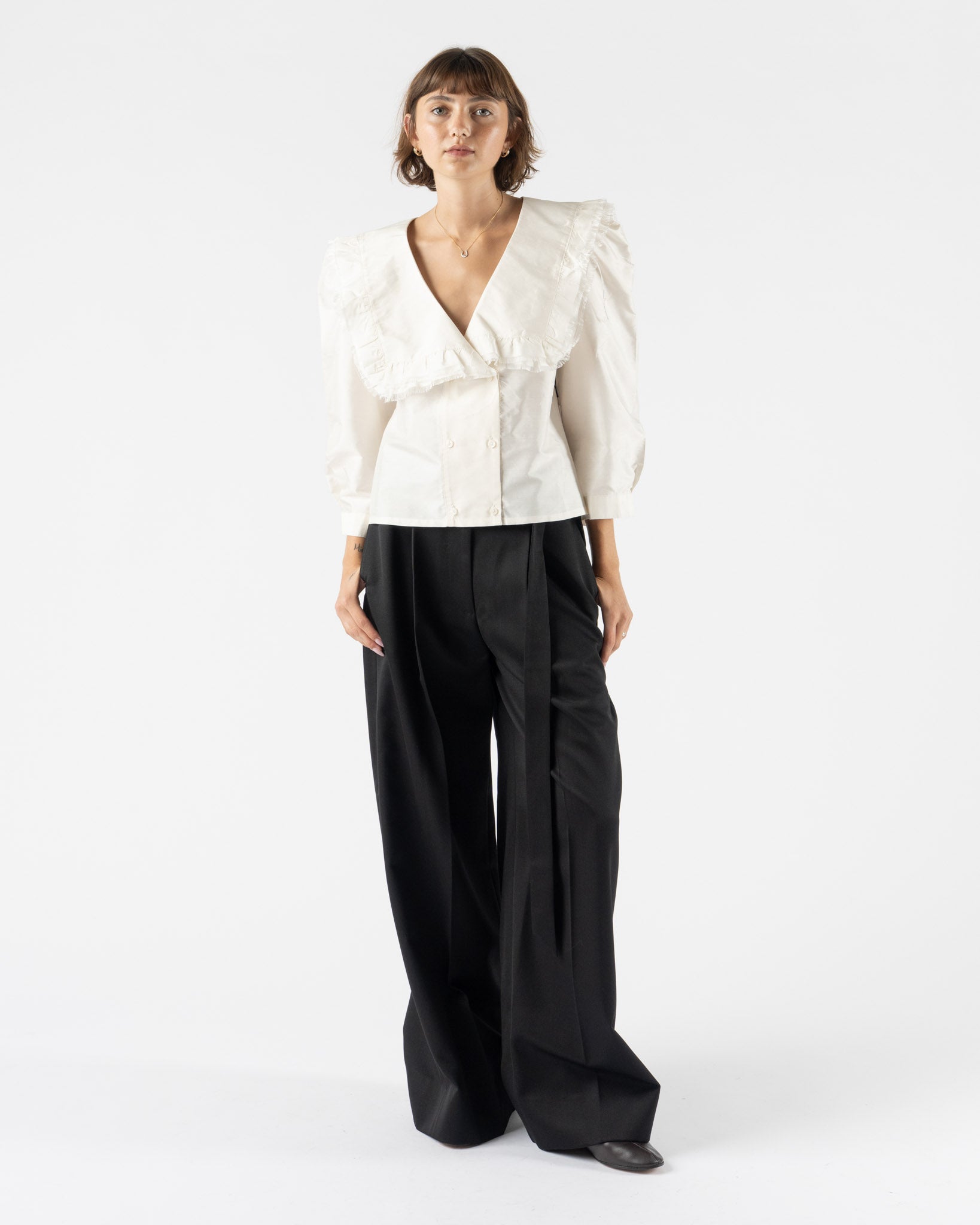 Chelsea Mak Vienna Blouse in White