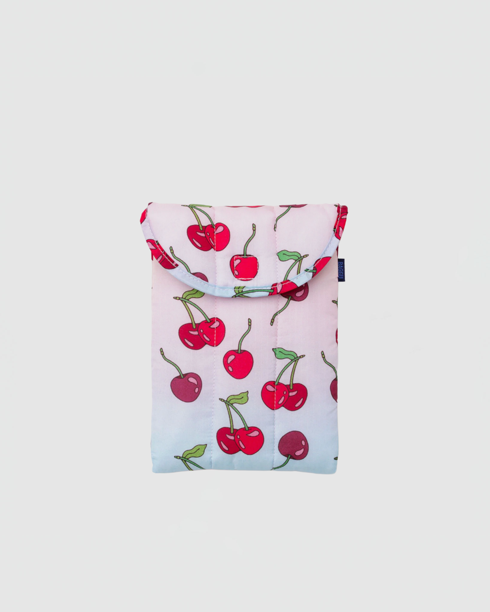 Baggu Puffy Tablet Sleeve 8" in Cherries