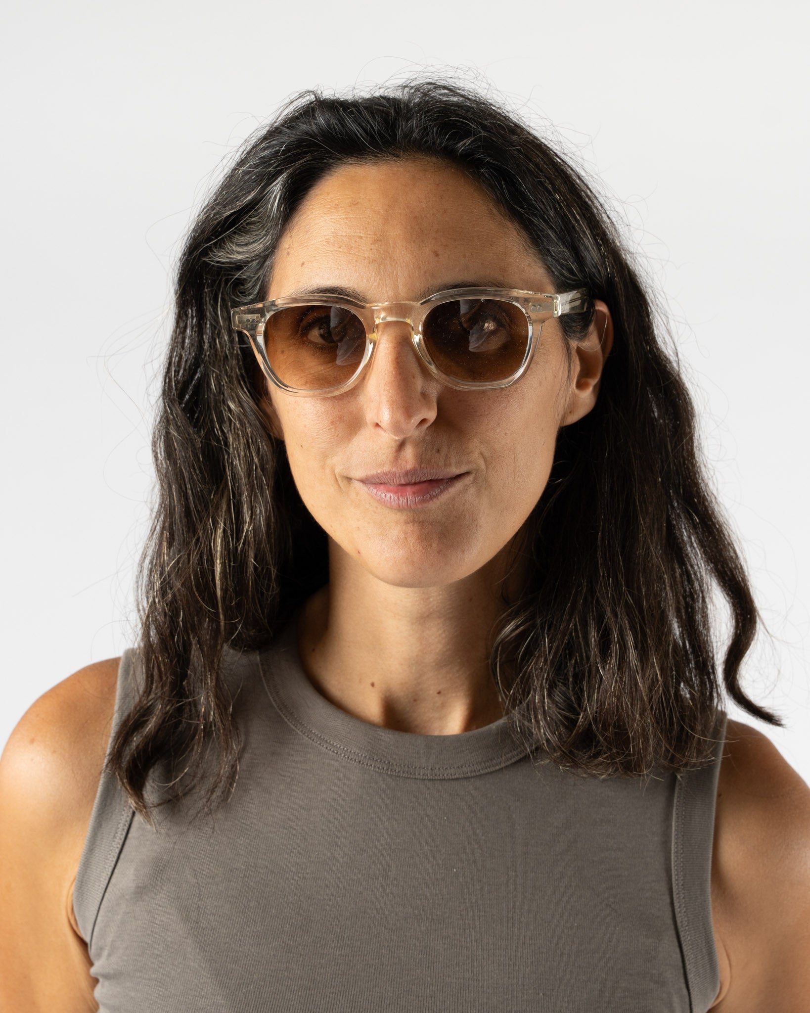 CHIMI 01 Pale Yellow Sunglasses