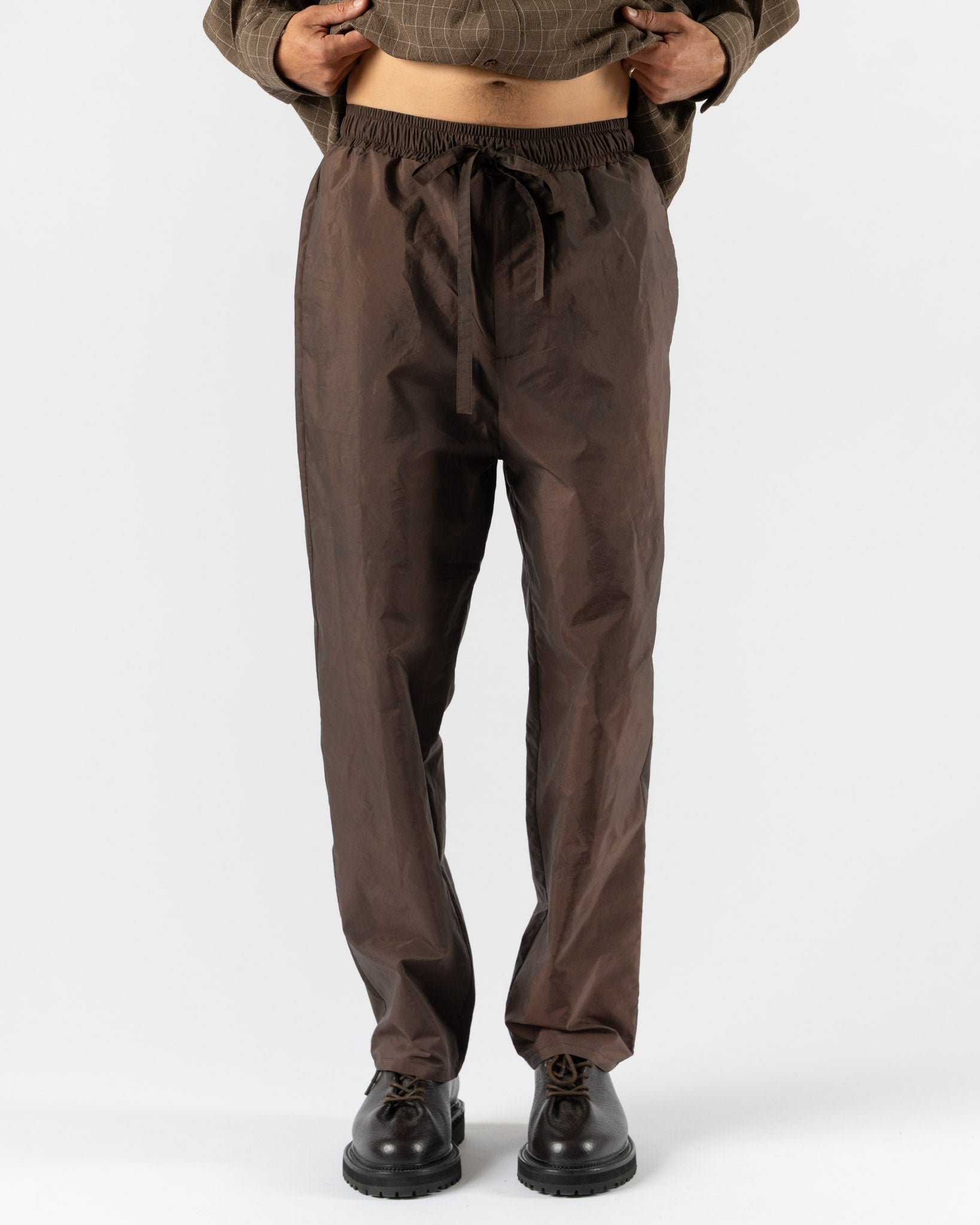 Colbo Draw Pants in Washed Burgundy