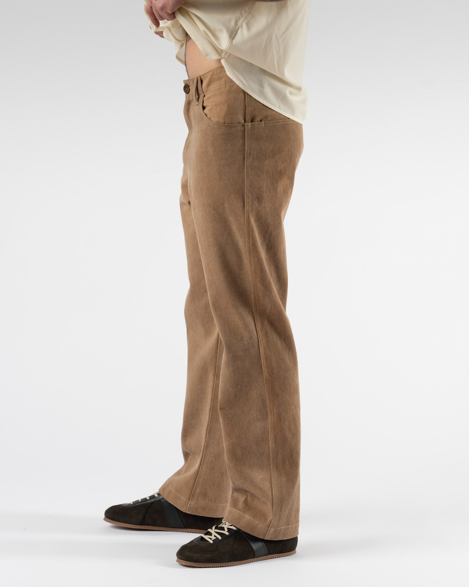 Colbo Fox Pants in Washed Clay