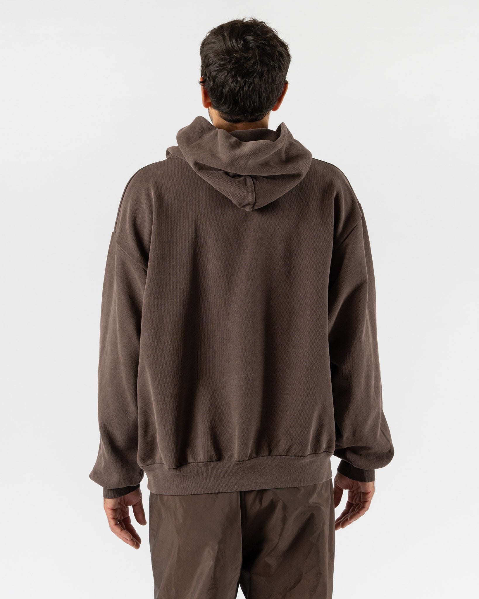 Colbo Logo Hoodie in Washed Brown