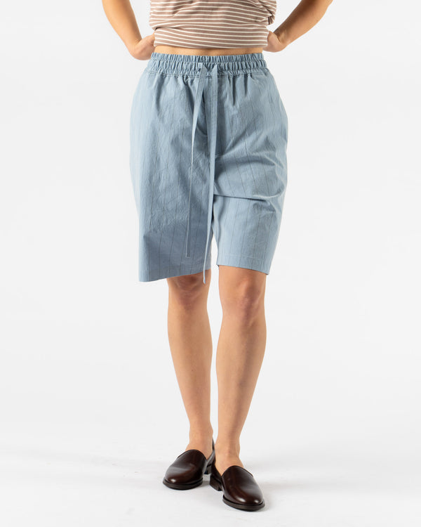 Colbo Draw Shorts in Blue Stripe