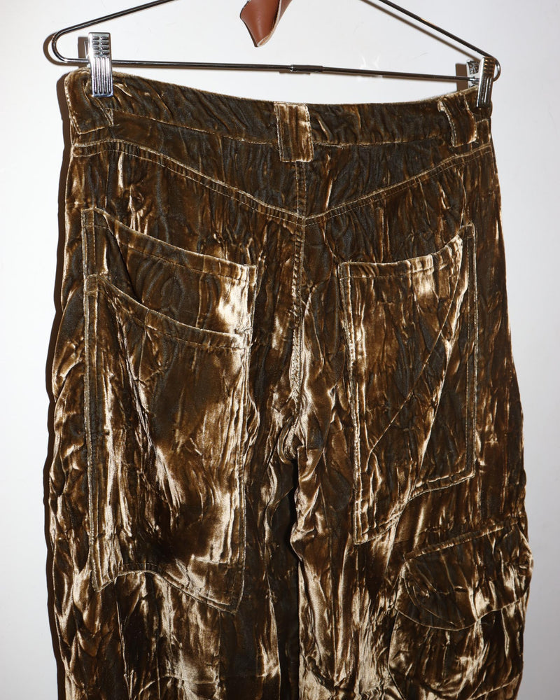 Pre-owned: Collina Strada Lawn Cargo Pants in Velvet Khaki