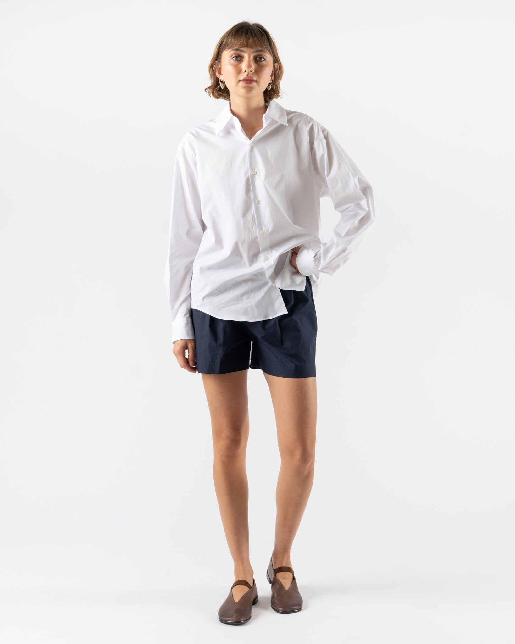 Comme Si La Boxer Classica in Navy
