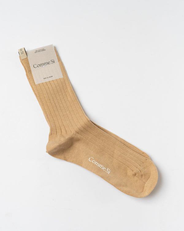 Comme Si The Yves Sock in Khaki