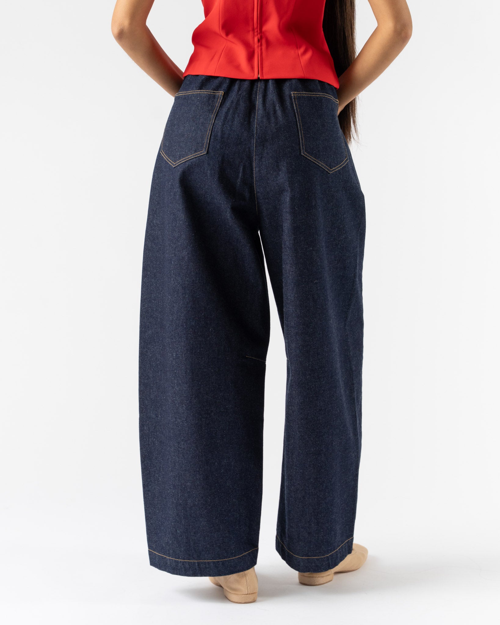 Cordera Curved Baggy Jeans