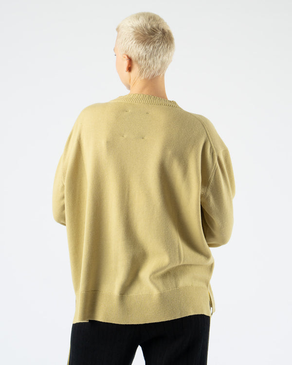 Cordera Merino Wool Classic Cardigan in Butter