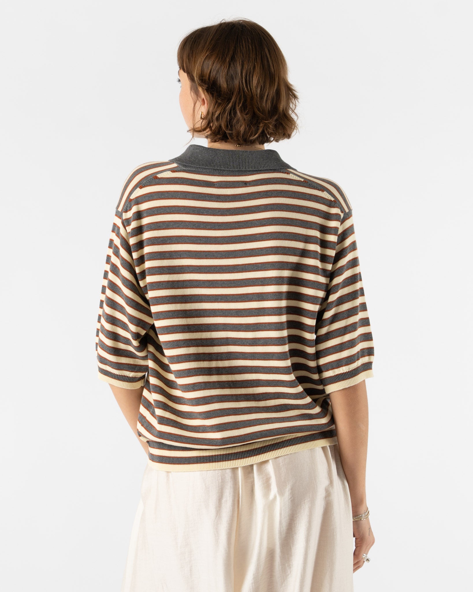 Cordera Organic Cotton Striped Polo