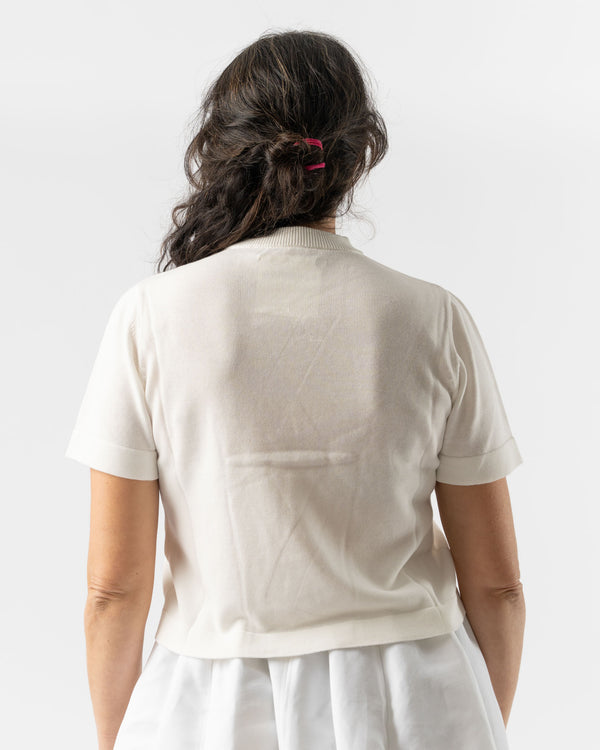 Cordera Cotton T-Shirt in Wihte