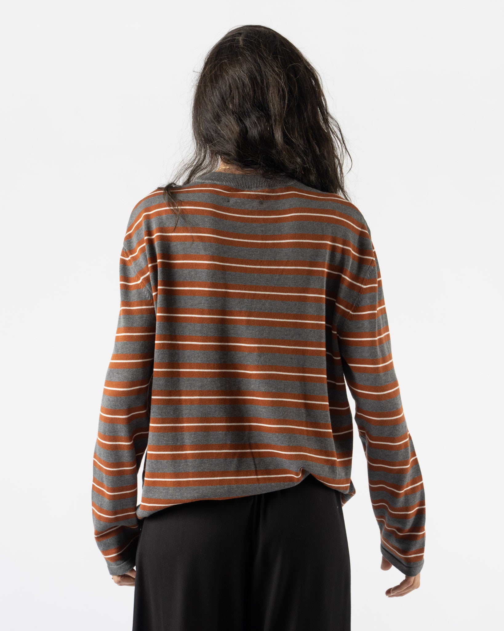 Cordera Organic Cotton Striped Long-Sleeve Tee