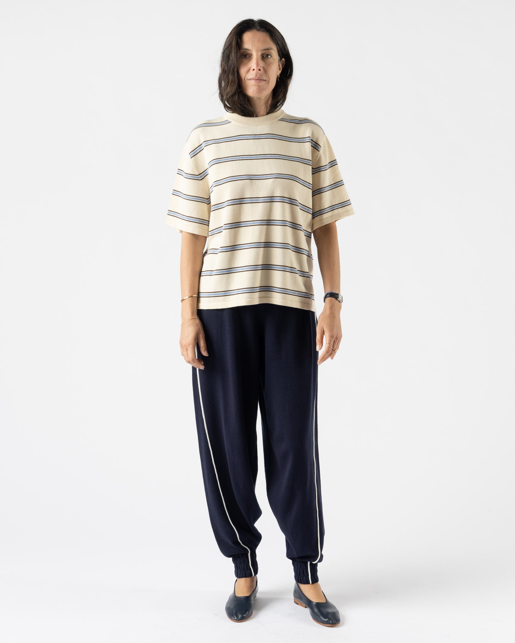 Cordera Organic Cotton Striped T-Shirt