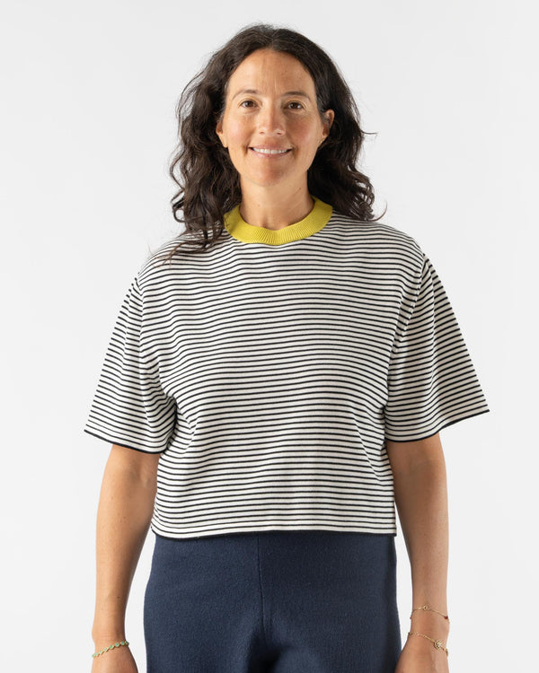 Cordera Cotton Striped T-Shirt in Lima