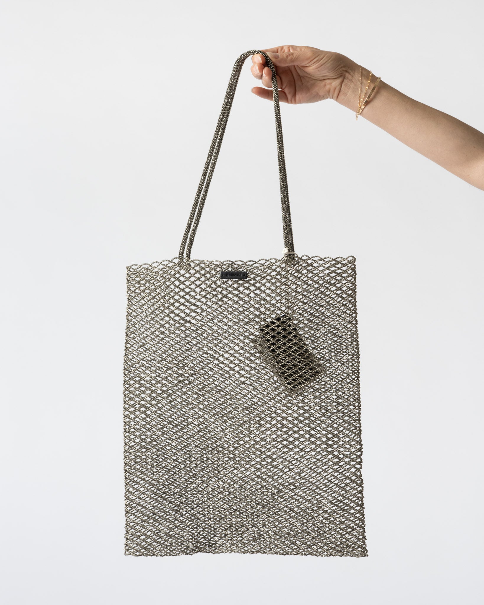 Cordera Handmade Beaded Tote Bag Sierra