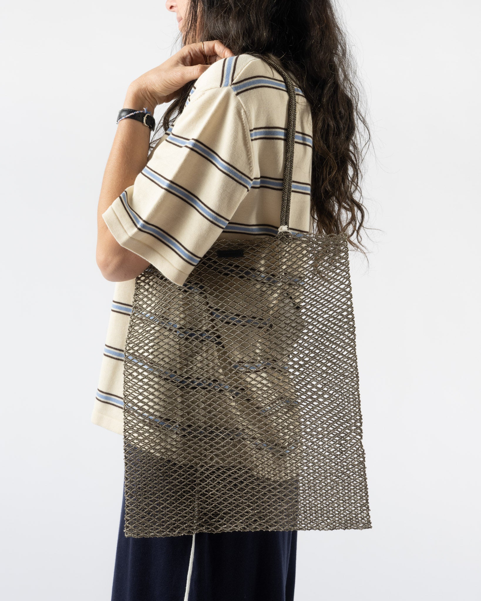 Cordera Handmade Beaded Tote Bag Sierra