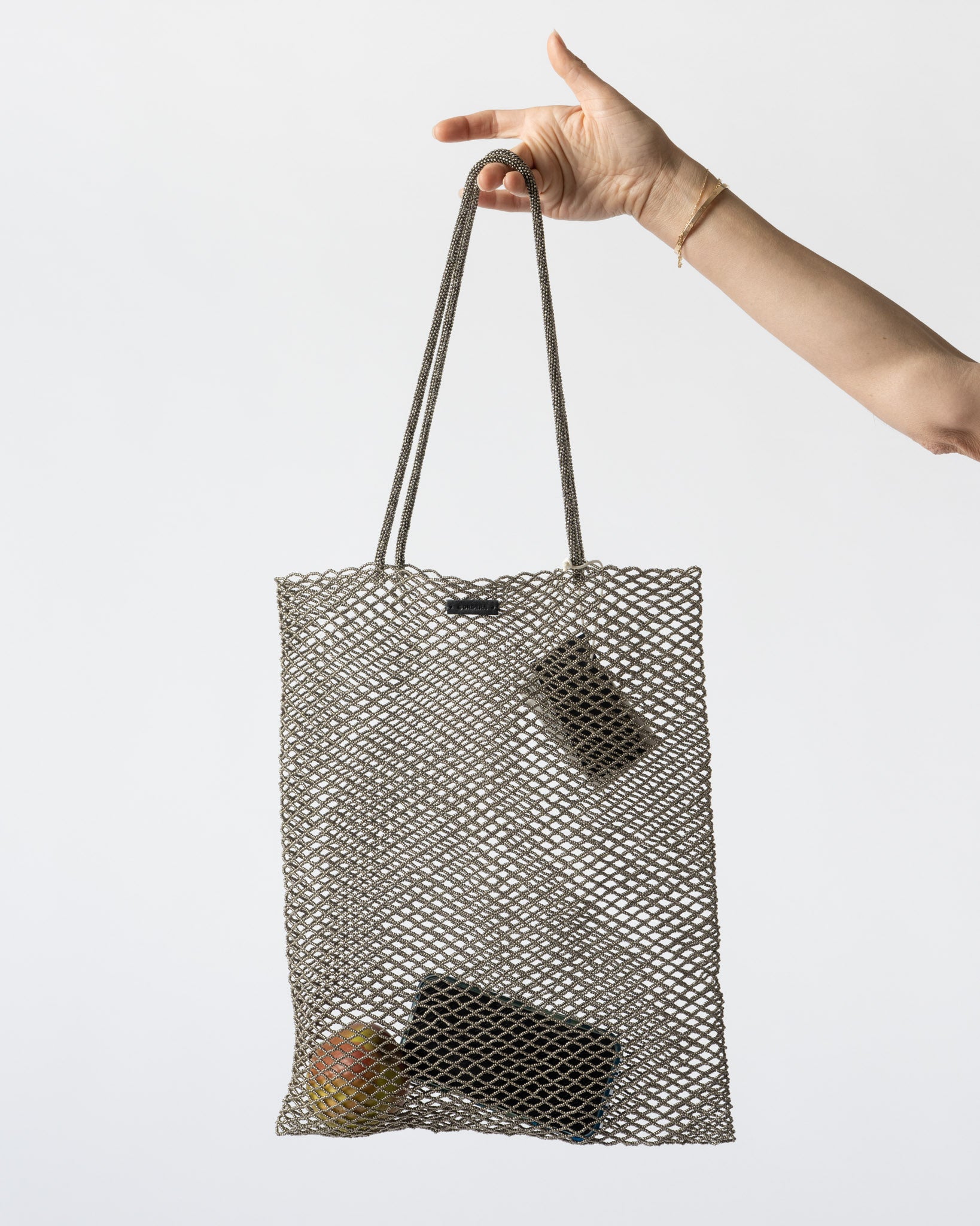 Cordera Handmade Beaded Tote Bag Sierra