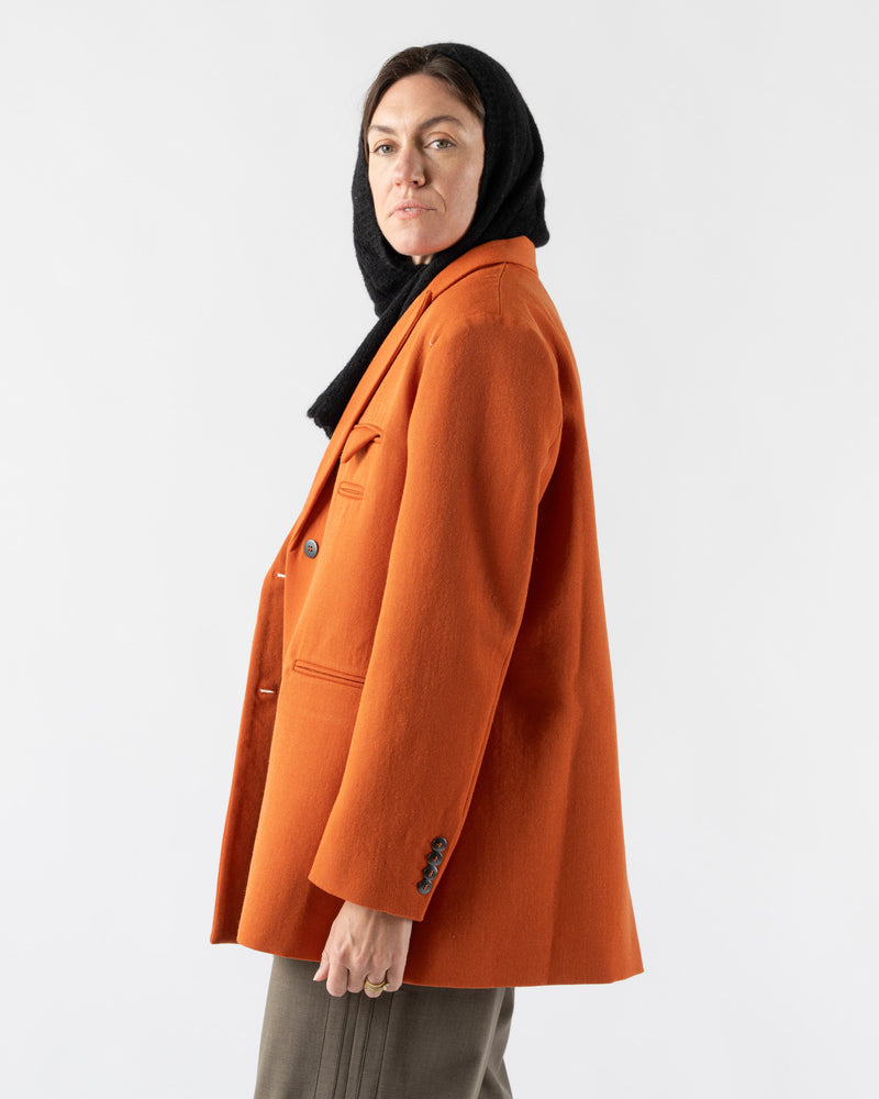 Cordera Wool Blazer in Calabaza