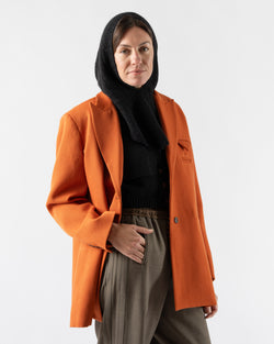 Cordera Wool Blazer in Calabaza