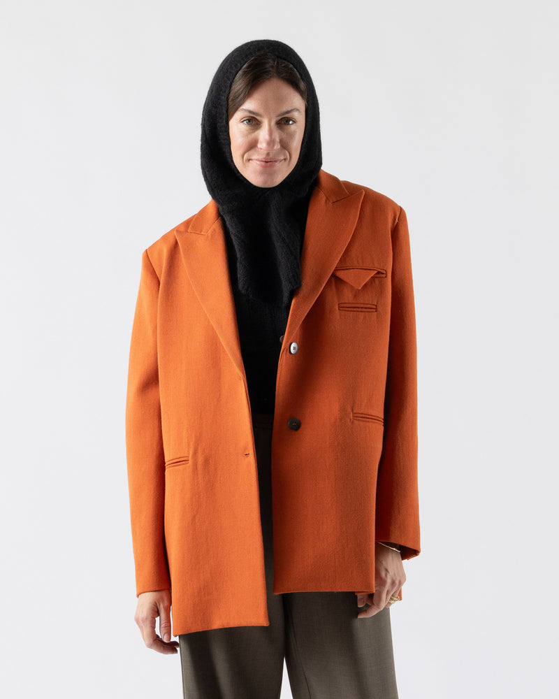 Cordera Wool Blazer in Calabaza